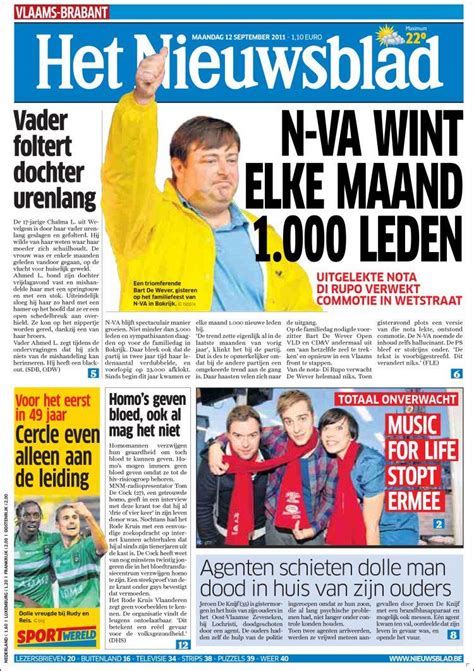 nieuwsblad shop online.